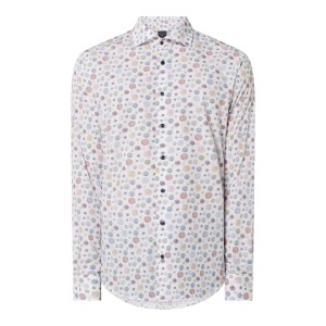 Koszula biznesowa o kroju Slim Fit z bawełny