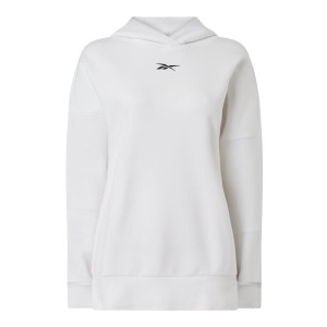 Bluza z kapturem oversized z nadrukiem z logo