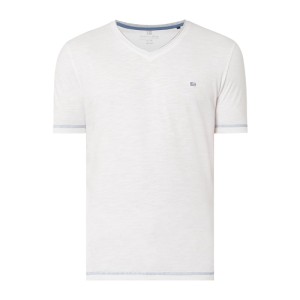 T-shirt z detalem z logo model ‘Torro’