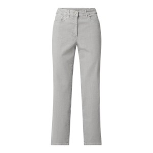Jeansy o kroju comfort fit z dodatkiem streczu model ‘Greta’