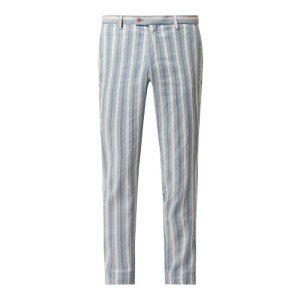 Spodnie do garnituru o kroju slim fit z dodatkiem streczu — ‘Savile Row’