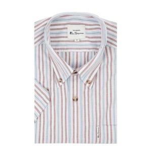 Koszula casualowa o kroju regular fit z tkaniny Oxford z krótkim rękawem