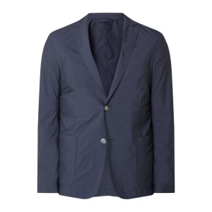 Marynarka na 2 guziki o kroju slim fit z klapami otwartymi model ‘Noswen’