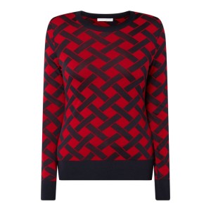 Sweter z żywą wełną model ‘Fadenia’