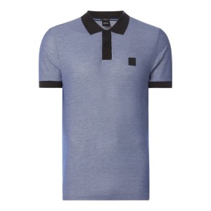 Koszulka polo o kroju slim fit z piki model ‘Philipson’