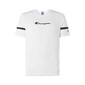 T-shirt z detalami z logo