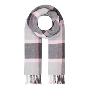 Szal ze wzorem w kratę