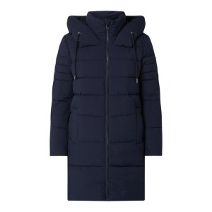 Płaszcz pikowany z kapturem