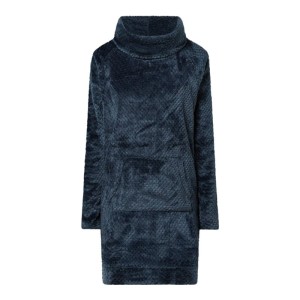 Sukienka z dzianiny dresowej z szerokim kołnierzem