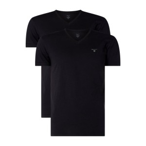 T-shirt z bawełny w zestawie 2 szt.