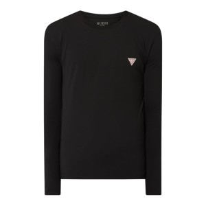 Bluzka z długim rękawem z dodatkiem streczu