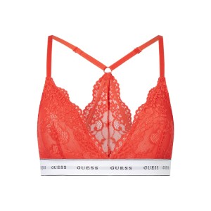 Biustonosz typu bralette z koronki z regulowanymi ramiączkami