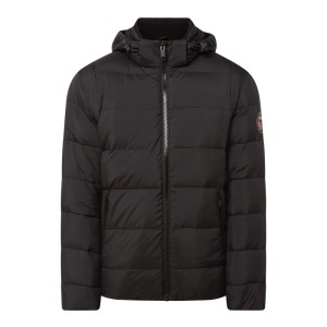 Kurtka puchowa z odpinanym kapturem