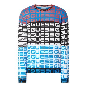 Bluza z wzorem z logo