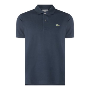 Koszulka polo o kroju classic fit z piki z wyhaftowanym logo