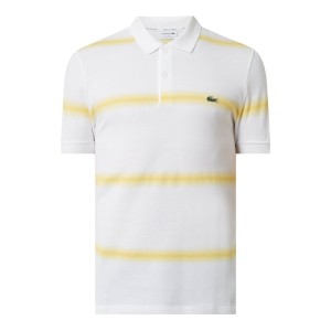 Koszulka polo z bawełny ze wzorem w paski