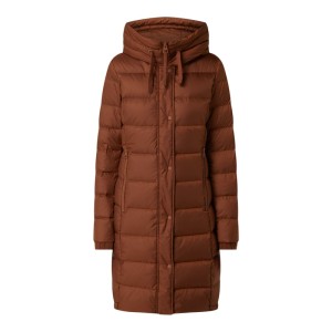 Płaszcz puchowy z kapturem