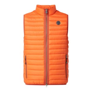 Kamizelka pikowana ze stójką — watowana