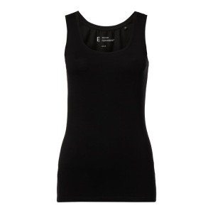 Top z mieszanki bawełny i elastanu