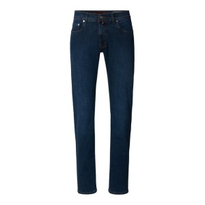 Jeansy o kroju regular fit z dodatkiem streczu model ‘Lyon’