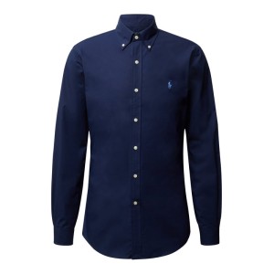 Koszula casualowa o kroju slim fit z bawełny