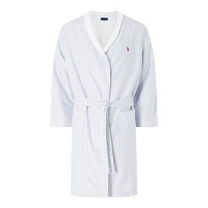 Szlafrok z tkaniny Oxford z podszewką z froty