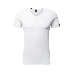 T-shirt z bawełny z detalami z logo