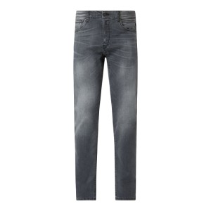 Jeansy o kroju regular fit z dodatkiem streczu model ‘Grover’