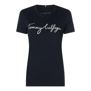 T-shirt z bawełny z nadrukiem z logo