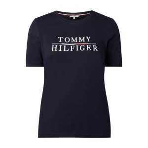 T-shirt z nadrukiem z logo