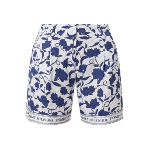 Szorty z paskami z logo