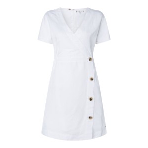 Sukienka z dekoltem w serek w stylu kopertowym