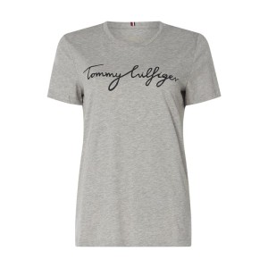 T-shirt z bawełny z nadrukiem z logo