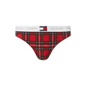 Stringi ze wzorem w szkocką kratę