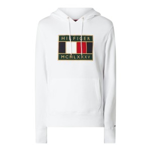 Bluza z kapturem i detalami z logo