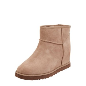 Buty na koturnie z wyściółką ze skóry jagnięcej model ‘Classic’