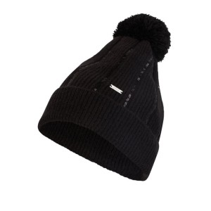 Czapka z pomponem z cekinami