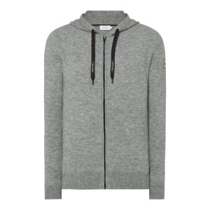 Kurtka z dzianiny z kapturem