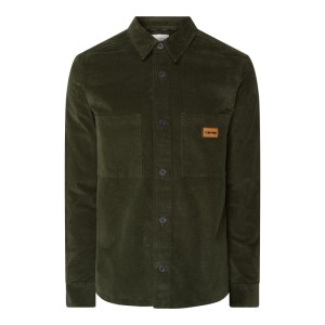 Koszula sztruksowa o kroju regular fit z dodatkiem streczu