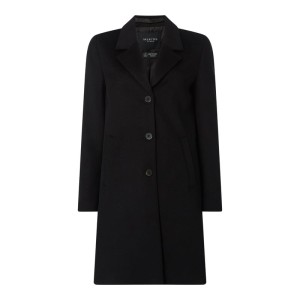 Płaszcz z wełną z recyklingu model ‘Sasja’