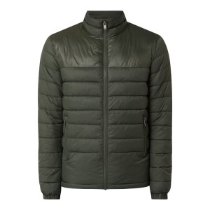 Kurtka pikowana z kieszeniami zapinanymi na zamek błyskawiczny model ‘Nathan’