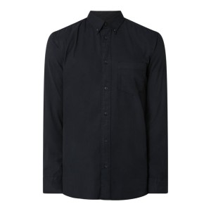 Koszula casualowa o kroju regular fit z diagonalu model ‘Clark’