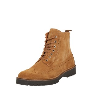 Buty skórzane z ażurowaniem model ‘Ricky’