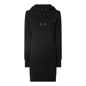 Sukienka z dzianiny dresowej z kapturem