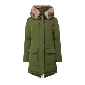 Parka z wypełnieniem puchem i pierzem