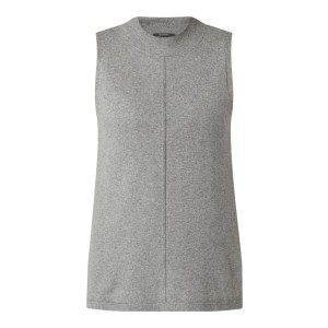 Bezrękawnik z domieszką kaszmiru