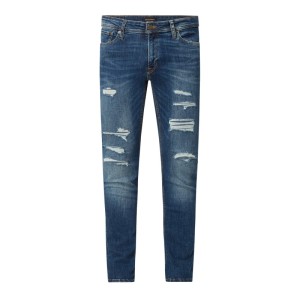 Jeansy o kroju skinny fit z dodatkiem streczu model ‘Liam’