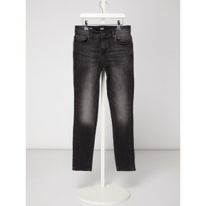 Jeansy w dekatyzowanym stylu o kroju skinny fit