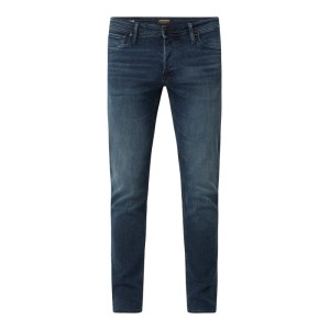 Jeansy o kroju slim fit z dodatkiem streczu model ‘Glenn’