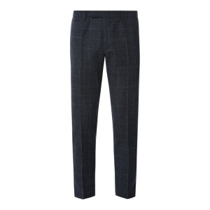 Spodnie do garnituru o kroju extra slim fit z wzorem w kratę model ‘Kynd’